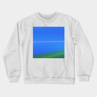 blue pink green red abstract texture Crewneck Sweatshirt